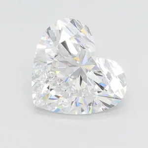 1.1ct HEART D VVS1 Lab diamond