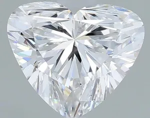 0.98ct HEART E VS2 Lab diamond
