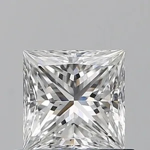 0.7ct PRINCESS F VS2 Natural diamond