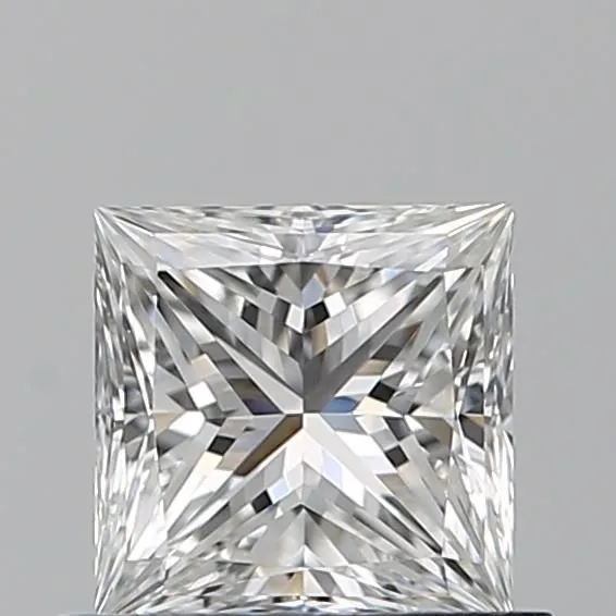 0.7ct PRINCESS F VS2 Natural diamond