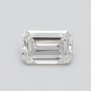 0.42ct EMERALD F VS1 Lab diamond