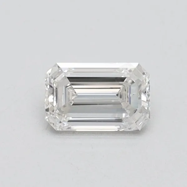 0.42ct EMERALD F VS1 Lab diamond