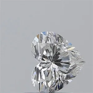 1.03ct HEART F SI2 Natural diamond