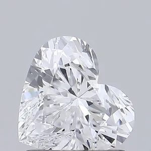 1.01ct HEART D IF Lab diamond