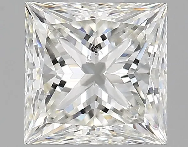 0.9ct PRINCESS H SI2 Natural diamond