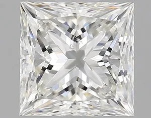 0.9ct PRINCESS H SI2 Natural diamond