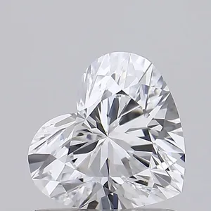 0.81ct HEART D VVS1 Lab diamond