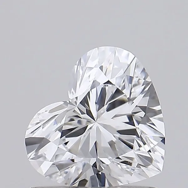 0.81ct HEART D VVS1 Lab diamond