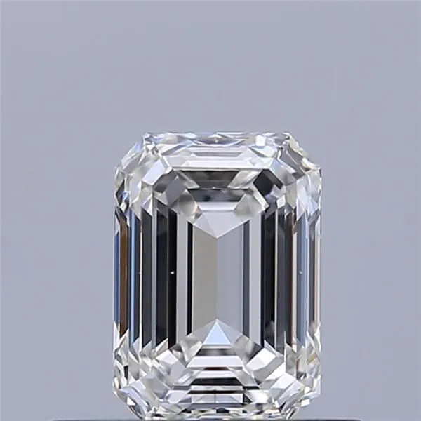 0.50ct EMERALD F VS1 Natural diamond