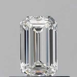 0.5ct EMERALD G VVS2 Natural diamond