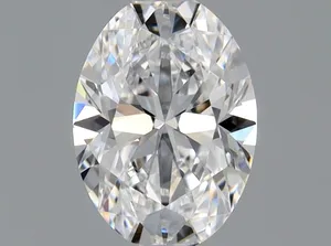 0.38ct OVAL D VVS2 Natural diamond