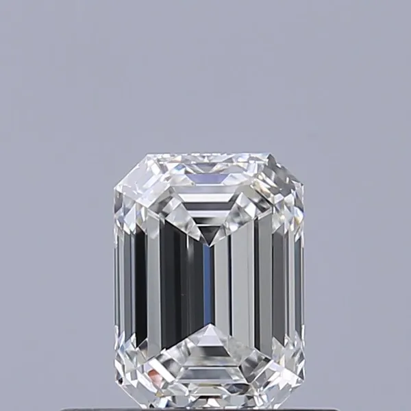 0.51ct EMERALD E VVS2 Natural diamond