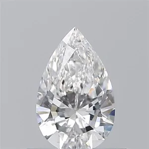0.51ct PEAR E IF Natural diamond