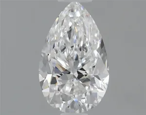 0.41ct PEAR F VVS2 Natural diamond