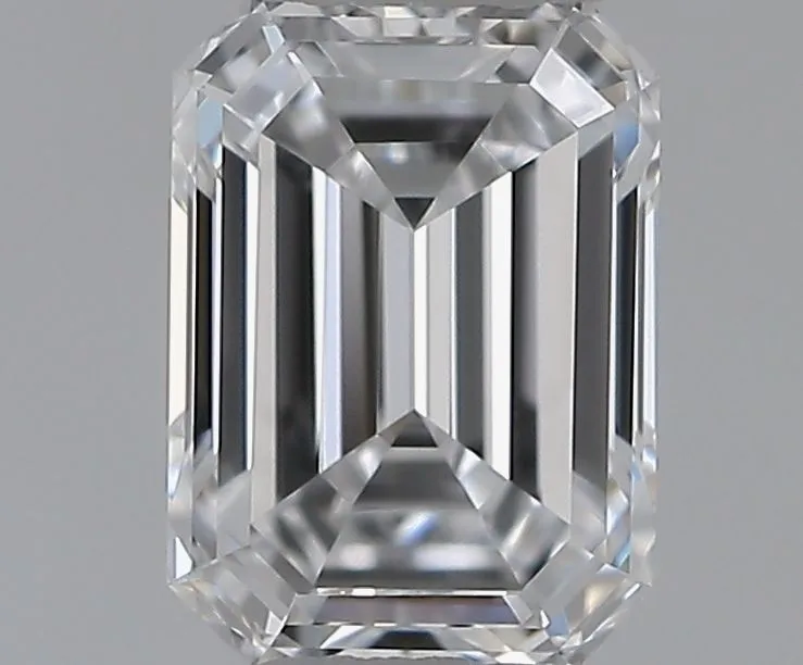 0.40ct EMERALD D VVS1 Natural diamond