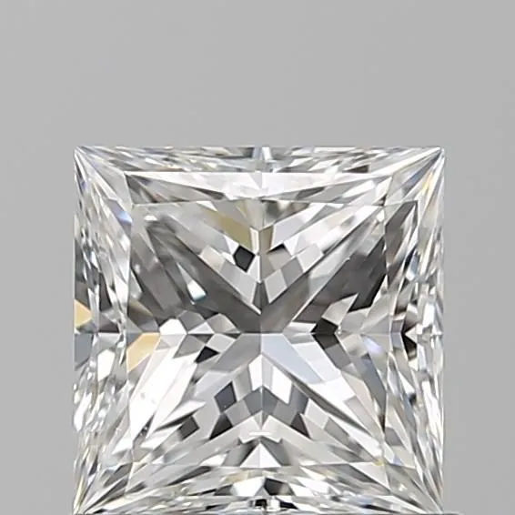 1.01ct PRINCESS F VS2 Natural diamond