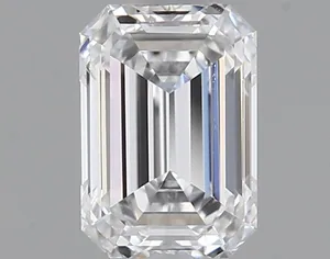 0.52ct EMERALD D VVS2 Natural diamond
