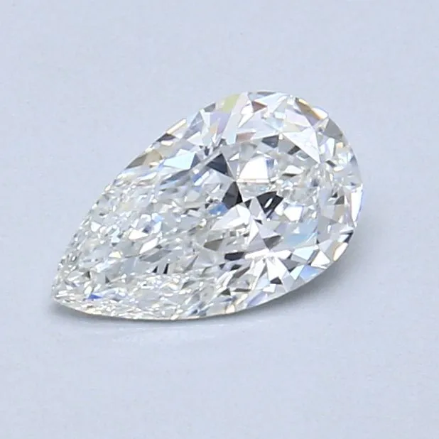 0.50ct PEAR F SI1 Natural diamond