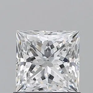 1.03ct PRINCESS E SI1 Natural diamond
