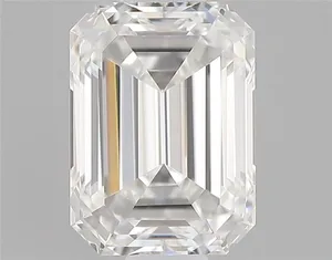 0.52ct EMERALD F VVS1 Natural diamond