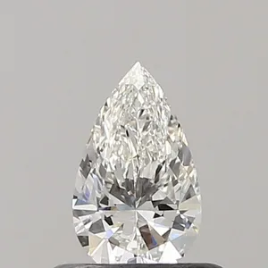 0.4ct PEAR G IF Natural diamond