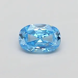 0.56ct OVAL Fancy Intense Blue VS1 Coloured Lab diamond