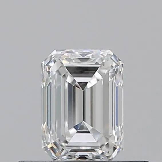 0.5ct EMERALD F IF Natural diamond
