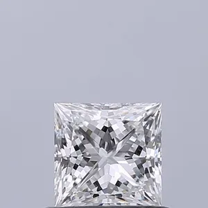 0.53ct PRINCESS D VVS2 Natural diamond