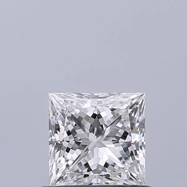 0.53ct PRINCESS D VVS2 Natural diamond
