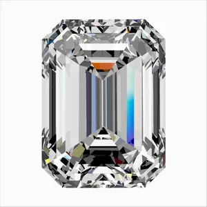 0.5ct EMERALD G VVS2 Natural diamond