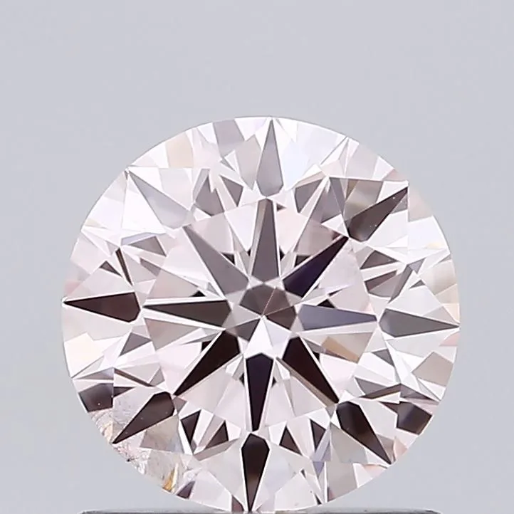 1.00ct ROUND Fancy Intense Pink VS2 Coloured Lab diamond