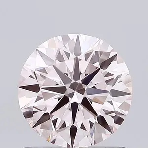 1ct ROUND Fancy Intense Pink VS2 Coloured Lab diamond