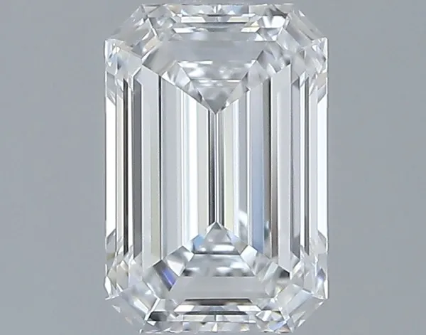 0.42ct EMERALD D VVS1 Natural diamond