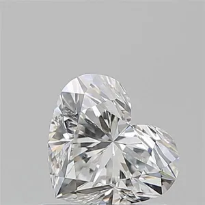 0.92ct HEART F SI1 Natural diamond