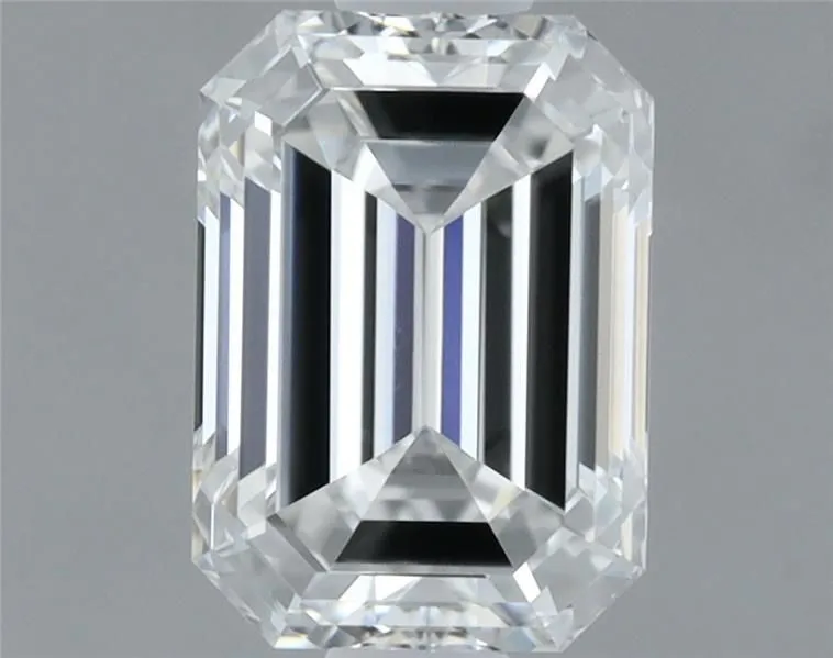 0.60ct EMERALD F IF Natural diamond