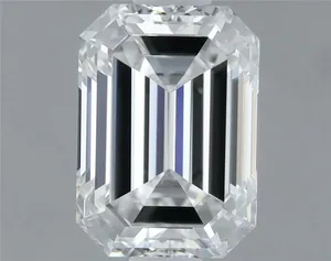 0.6ct EMERALD F IF Natural diamond