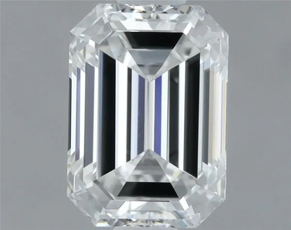 0.6ct EMERALD F IF Natural diamond