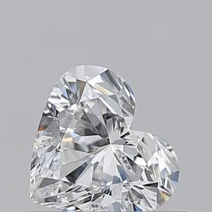 0.52ct HEART D VVS2 Natural diamond