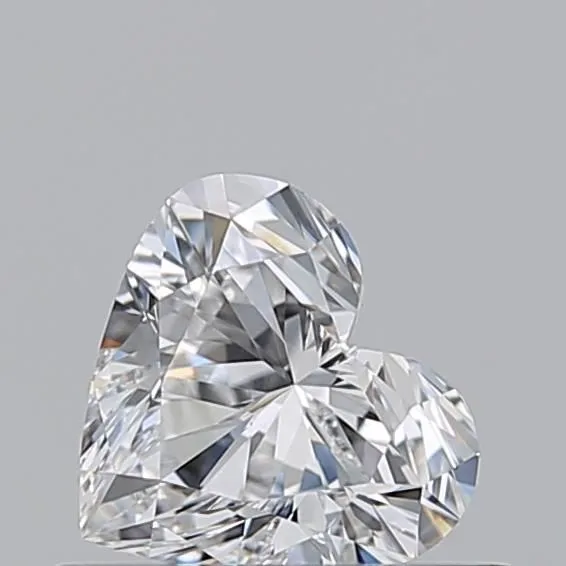 0.52ct HEART D VVS2 Natural diamond