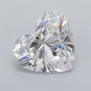 0.94ct HEART D VVS2 Lab diamond