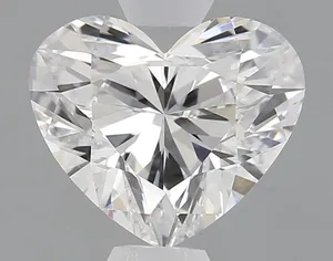 1ct HEART D VVS2 Lab diamond