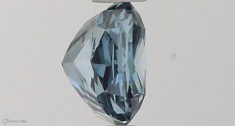 0.51ct RADIANT Fancy Vivid Blue VS2 Coloured Lab diamond