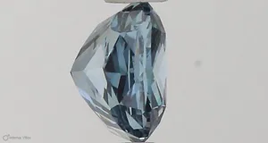 0.51ct RADIANT Fancy Vivid Blue VS2 Coloured Lab diamond
