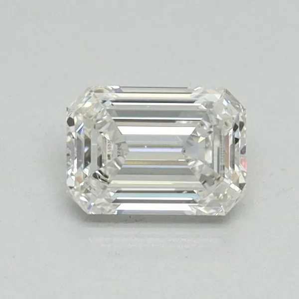 0.57ct EMERALD F VS1 Lab diamond