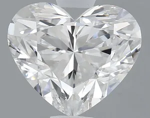 1.13ct HEART D VVS1 Lab diamond