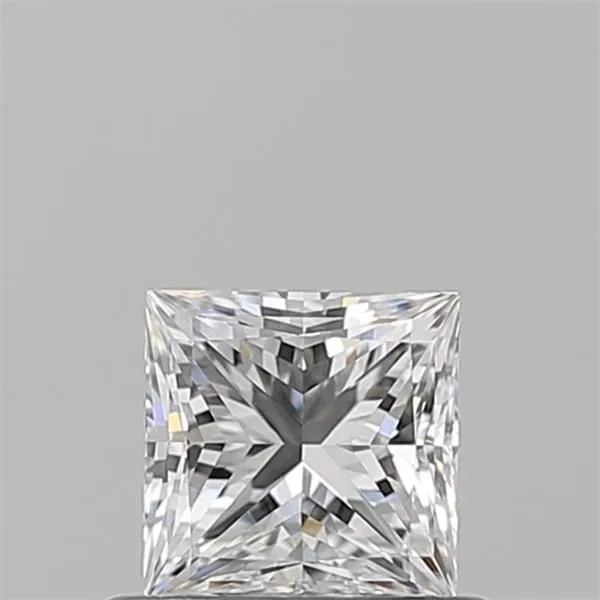 0.63ct PRINCESS D VVS2 Natural diamond