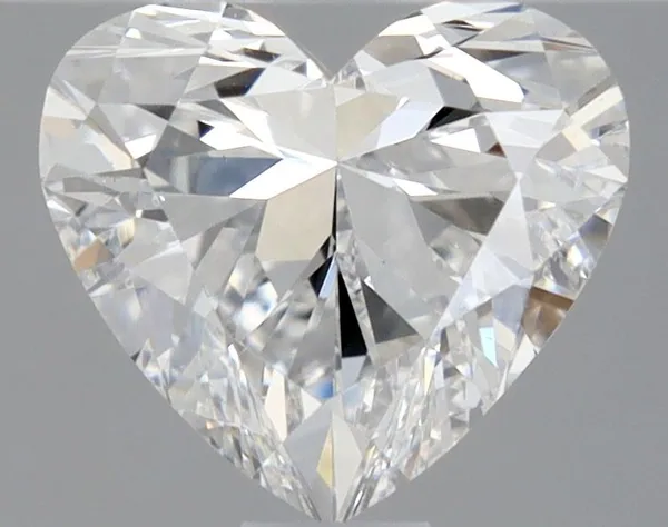 0.8ct HEART D VS2 Natural diamond