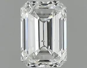 0.7ct EMERALD G SI2 Natural diamond
