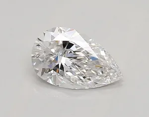 0.67ct PEAR D VVS2 Lab diamond