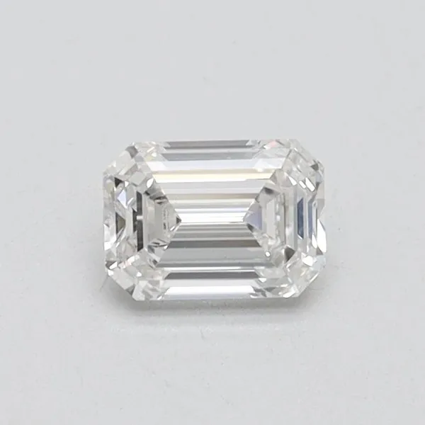 0.41ct EMERALD F VS1 Lab diamond